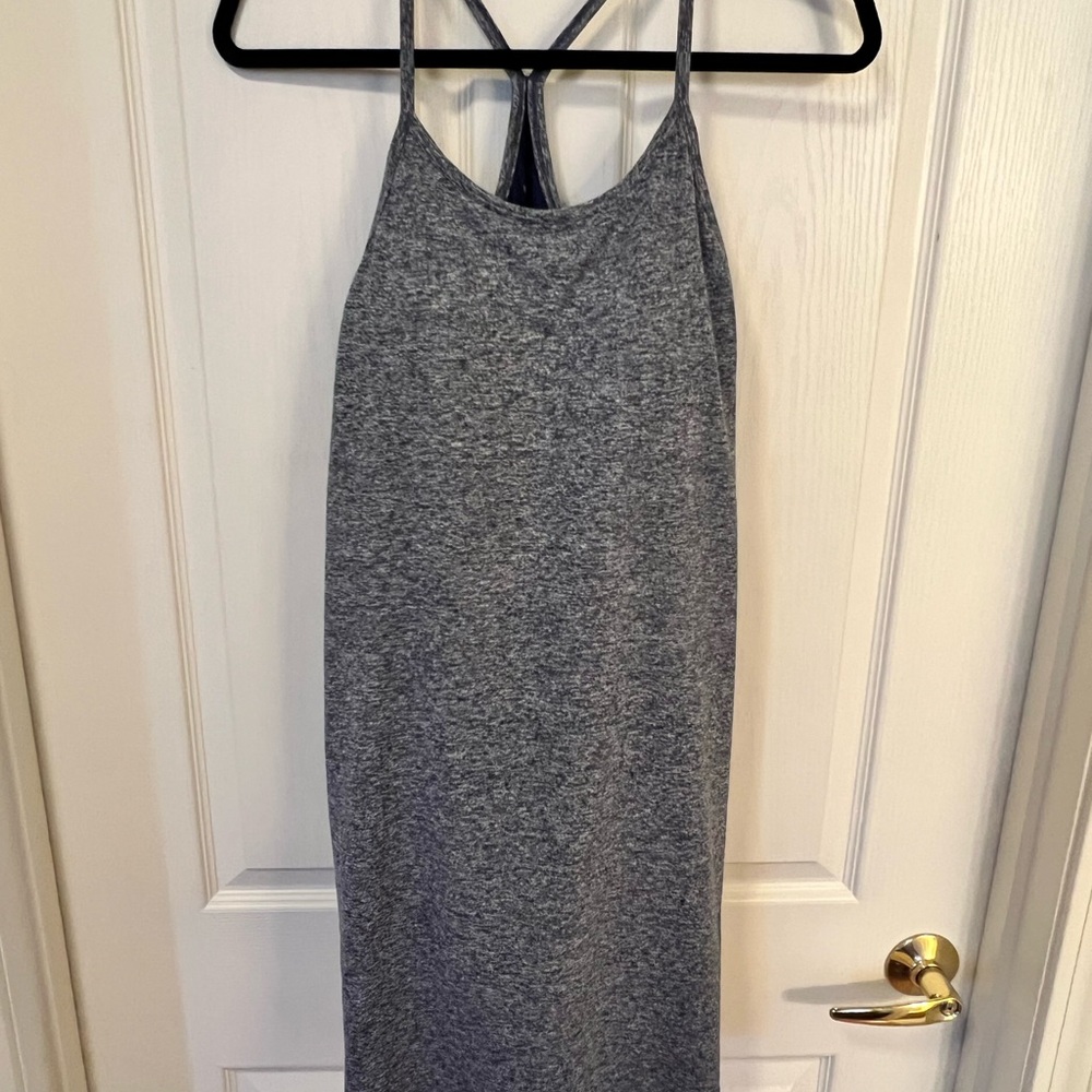 Kyodan Heather Gray Midi Dress